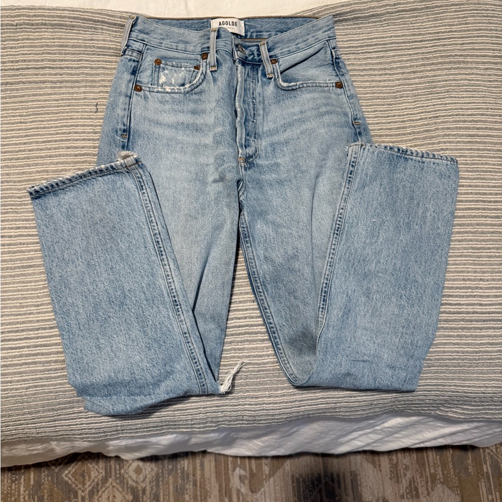 Agolde Riley Crop Size 24 EUC